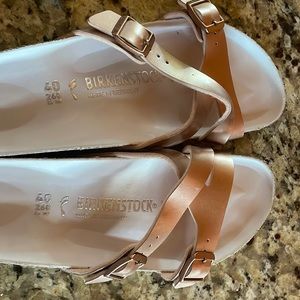 Rose Gold Yao Birkenstock.